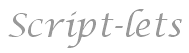 Scriptlets